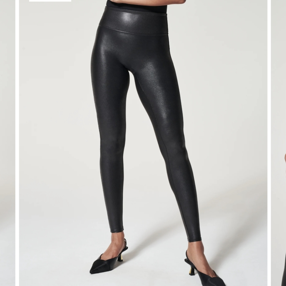 Spanx Faux Leather Legging Black S/P